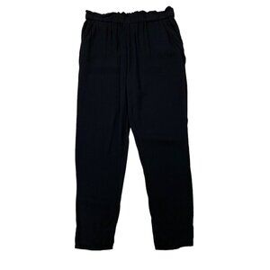 Anthropologie Cartonnier Womens Pants Medium Black Pull On Casual